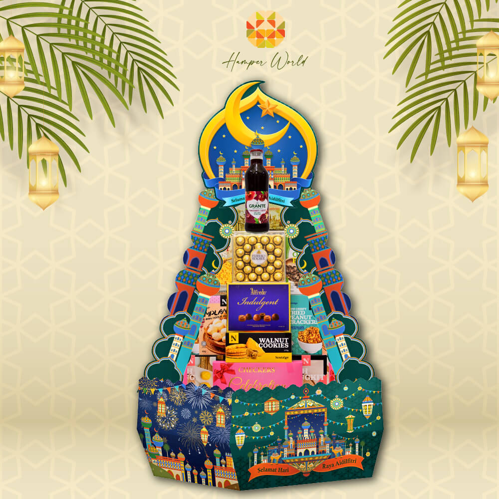 Hamper World Raya Pyramid Hamper