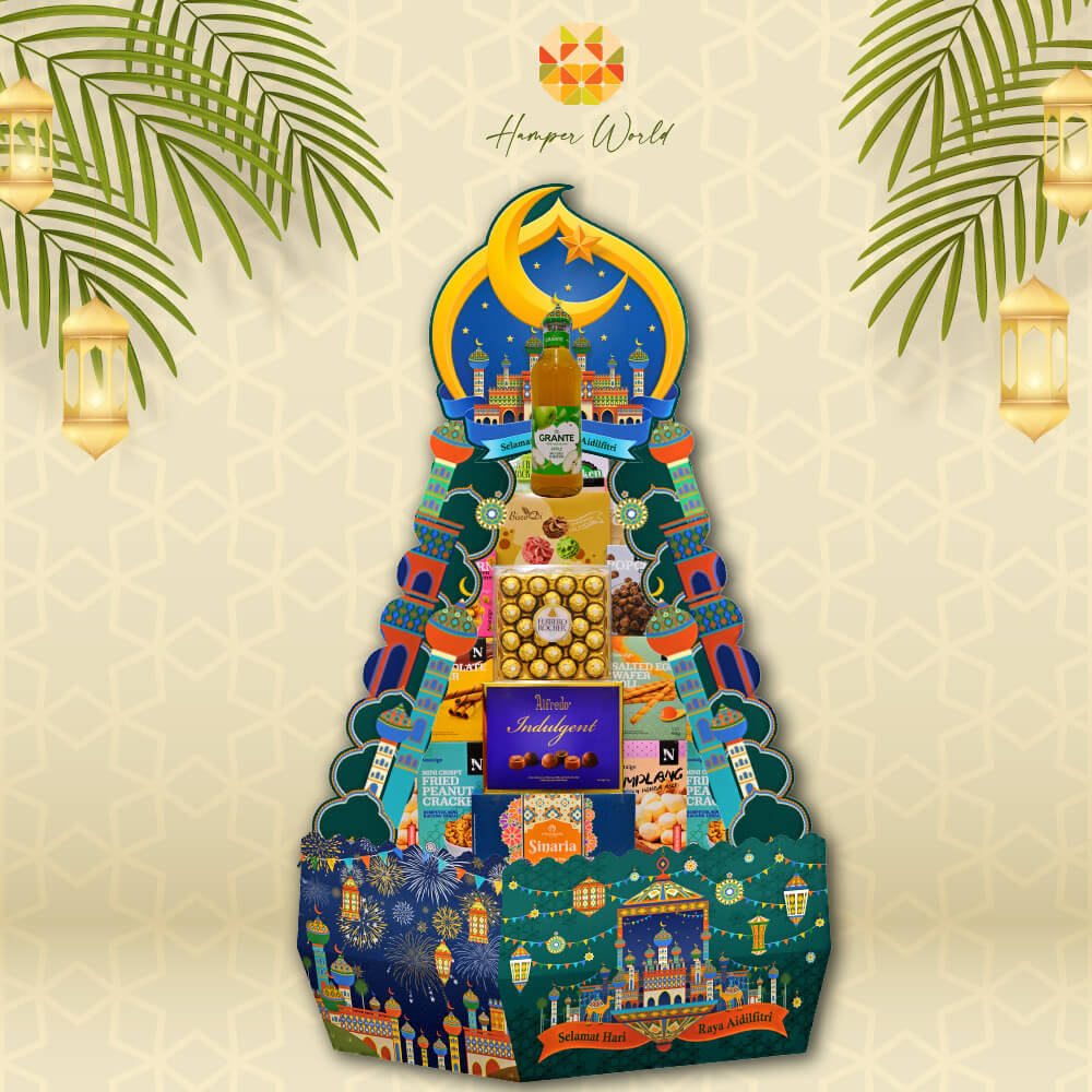 Hamper World Hari Raya Hamper Pyramid