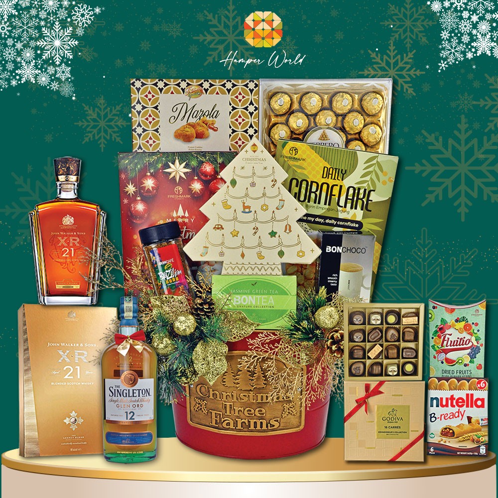 Hamper World Christmas Basket Hamper