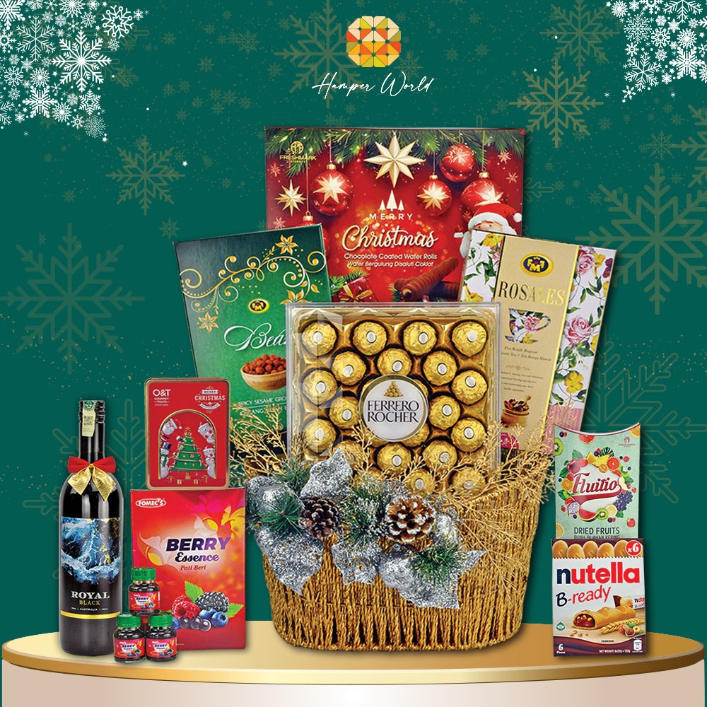 Hamper World Christmas Basket Hamper