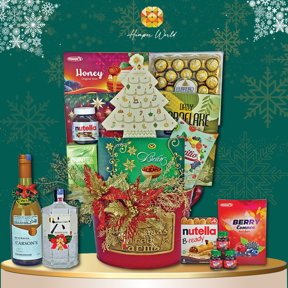 Hamper World Christmas Basket Hamper